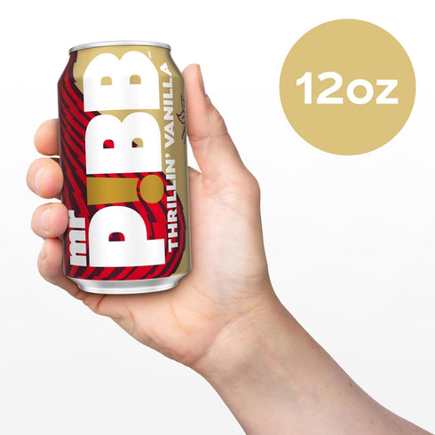 12oz 12pk Mr Pibb Thrillin' Vanilla