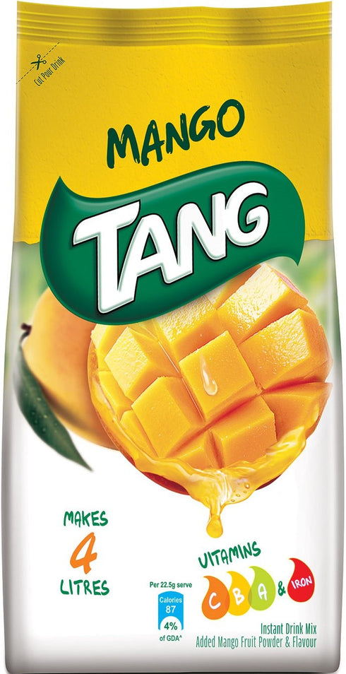 pin to plane Tang Mango Instant Drink Mix, 500g Pouch
