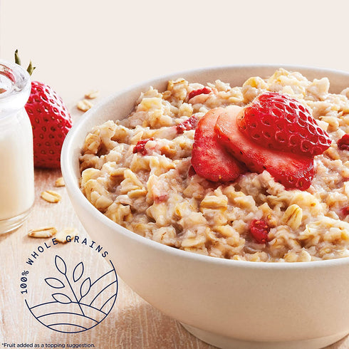 1.05 Oz, (Pack 44) Quaker Instant Oatmeal, Strawberries & Cream