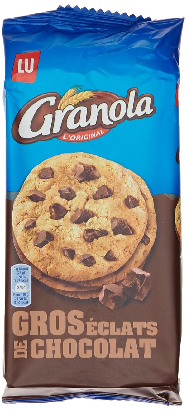LU Granola Cookies - Large Pieces Of Chocolate, 184 g'