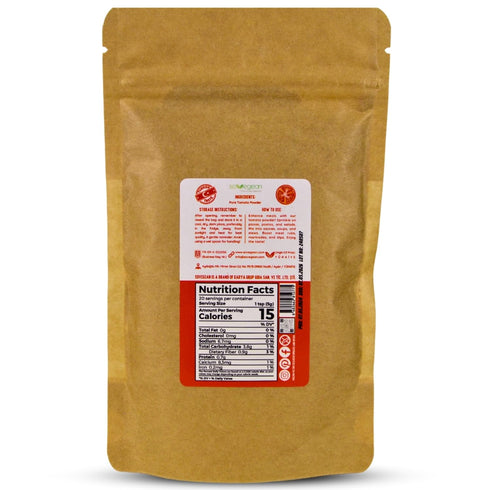 sovegean time to eat healthy 3.52 oz 100% Tomato Powder by Sovegean | Sun-Dried, Single Origin, Pure & Vegan | No Salt