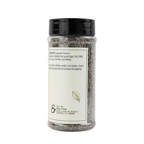 (1.92 Olive & Vine Lavender Flowers, Floral Aroma, For Teas & Desserts, Rich Tradition, Authentic Taste, For Global