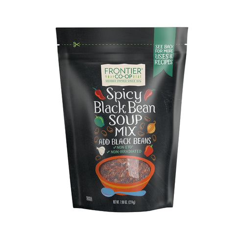 Frontier Co-op Spicy Black Bean Soup Mix, 7.90 oz - Hearty Blend
