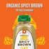 12 (Pack 2) Koops Mustard Organic Spicy Brown, Ounce
