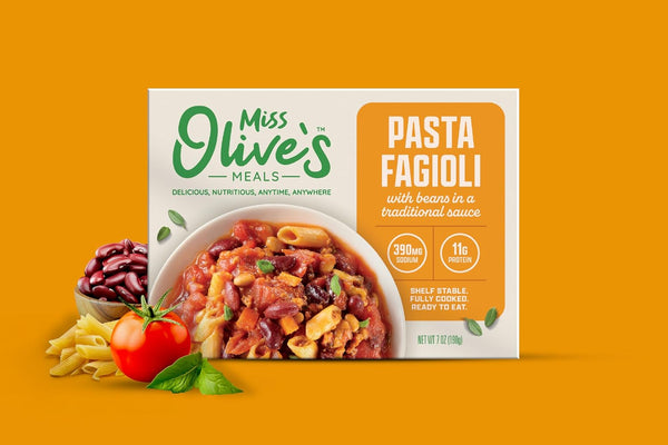 Miss Olives Pasta Fagioli Ready Meal 6 Pack (6 10.6 oz Trays)