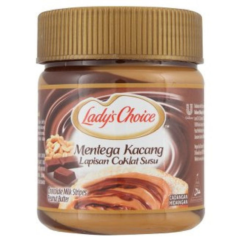 Ladys choice Lady's Choice Peanut Butter (Chocolate Milk Stripes 175g, 1 Can)