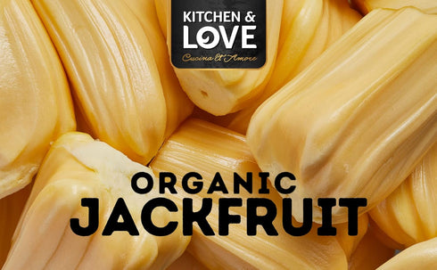 90 8 Oz (Pack 3) Kitchen and Love, Jackfruit Sweet BBQ, Organic, Fully Cooked, Versatile Plant Based Meat Alternative