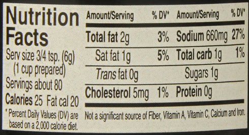 Custom Culinary 1 Gold Label Base Bacon, Pound