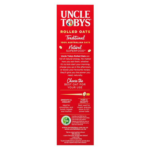 UNCLE TOBYS 500g. Traditional Oats