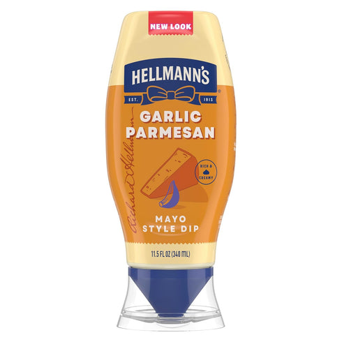 Hellmann's Garlic Parmesan Chicken Tender Mayonnaise Style Dip Garlic Parmesan Delicious Flavor