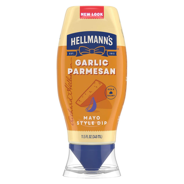 Hellmann's Garlic Parmesan Chicken Tender Mayonnaise Style Dip Garlic Parmesan Delicious Flavor