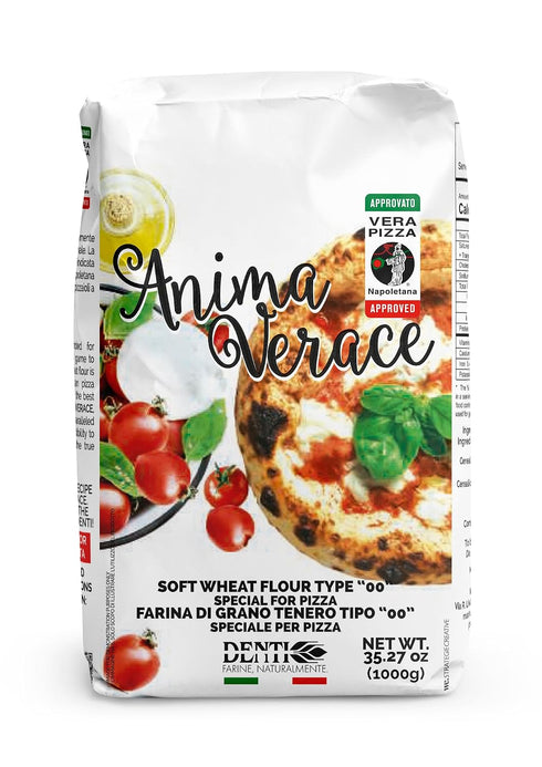 Anima Verace - Flour for Pizza Napoletana (00 Pizza Flour, Non-GMO, Kosher,