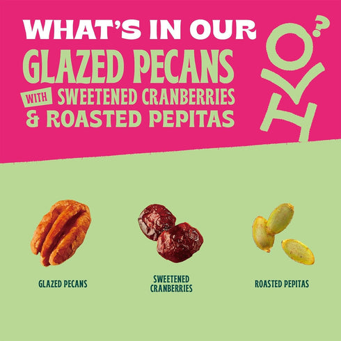 0.85 oz (Pack 7) Orchard Valley Harvest Salad Toppers Glazed Pecans with Sweetened Cranberries & Roasted Pepitas