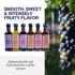 60ml 6 pack. 100% Kouzini Fruit Vinegar Variety No artificial flavors, no natural flavors, no preservatives. real