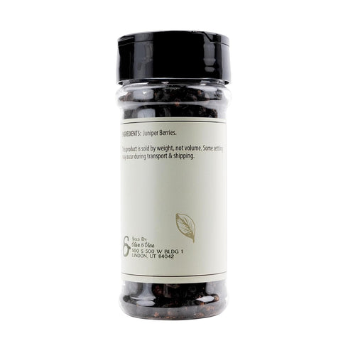 (2.56 Olive & Vine Juniper Berries, Earthy & Piney Flavor, Seasoning for Game Meats, Sauerkraut, Gin Infusions, Rich