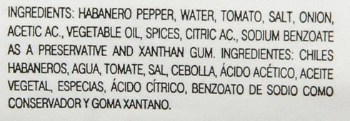 4 El Yucateco Habanero Verde Salsa, Ounce