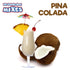 Pina Colada Jello Shot Mix, 6.78 oz - Premium Gluten-Free, Easy to Make for Adult New Year Party Supplies