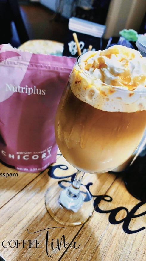 Nutriplus Chicory Instant Coffee & Chicory Blend, 100g