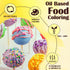 16 Set 0.35 Fl.Oz/Bottles Oil Based Food Coloring for Chocolate - Colors Concentrated Oil Food Dye, Food Grade Dye