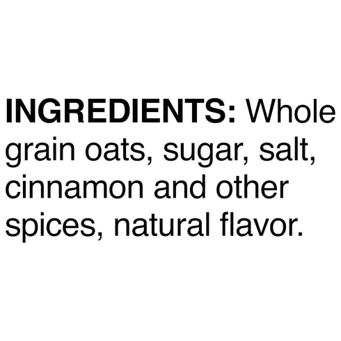 1.51 (Pack 10) Quaker, Instant Oatmeal, Cinnamon and Spice, Ounce