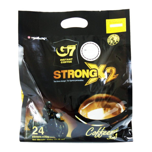 Trung Nguyen G7 Strong X2 3 in 1 Instant Coffee Roasted Ground Coffee Blend