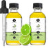 Dolce Flav Natural Lime Extract 2 Ounce Oil-Soluble Kosher, Sugar-Free, Concentrated Citrus