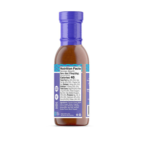 Fody Foods Original BBQ Sauce, Low Fodmap Certified, Sensitive Recipe, Gut & IBS Friendly, 9.8oz, Packaging May Vary