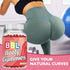 60 Counts Gummies Gummy BBL for Bigger Butt Growth and Hips, Herbal Extracts for Women Booty Natural Curvy Body