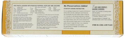 Tinkyada 10-Ounce (Pack 6) Brown Rice Pasta, Lasagne