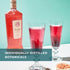 FLURE Raspberry Pink Gin Alternative - Premium Non-Alcoholic Spirit