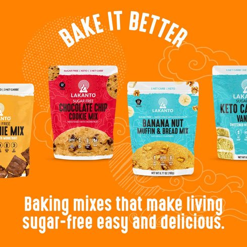 7g 3g (8.5 Oz) Lakanto Peanut Butter Powder - Sweetened with Monk Fruit Sweetener, Protein, Powdered PB from Roasted