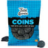 Gustaf's Salted Dutch Licorice Coins, 5.2oz Bag of Salty Black Licorice Treats from Netherlands