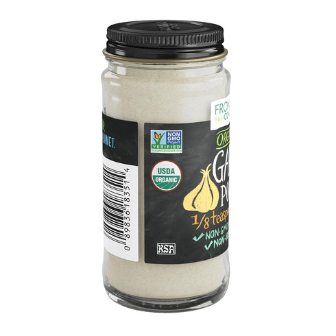 2.33 Frontier Garlic Powder Organic Bottle, Ounce