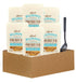 GROVE Penne Pasta 6x Pasta Penne Rigate, 12oz Bundle with Slotted Spoon Gluten