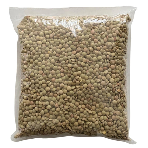 ANA'S FARM Green Lentils 2 lb Bulk Bag Premium Quality, Clean & Natural, Whole