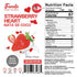 400g(Pack 1) Fanale Coconut Jelly Topping nata de coco for Bubble Tea | Strawberry Heart Jelly Topping for Boba Tea