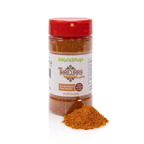 Thai Curry Spice Blend 5 oz – Gourmet Spices with Sea Salt, Healthy Addition to Any Dish, Low Sodium, No Gluten, No