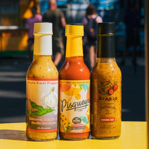 Power Jab by DJABLO Sauce: Medium Heat Hot Sauce with Serrano Pepper & Scorpion Pepper, 5 fl oz