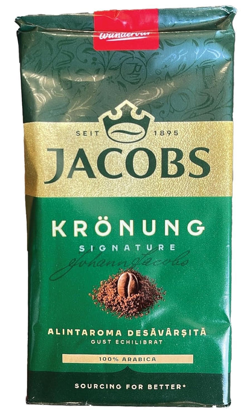 500 17.6 (Pack 3) Jacobs Kronung Ground Coffee Gram / Ounce