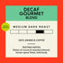 (2 lb San Francisco Bay Coffee - Decaf Medium-Dark Roast Whole Bean Coffee - Decaf Gourmet Blend bag) - Swiss Water