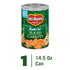 14.5 oz. (Pack 6) Del Monte Fresh Cut Sliced Carrots Can, Canned Vegetables