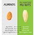 5oz Pili Hunters - Wild Sprouted Pili Nuts, Pink Himalayan Salt, Bag, Keto/Paleo/Vegan Snacks, Low Carb Energy, Gluten