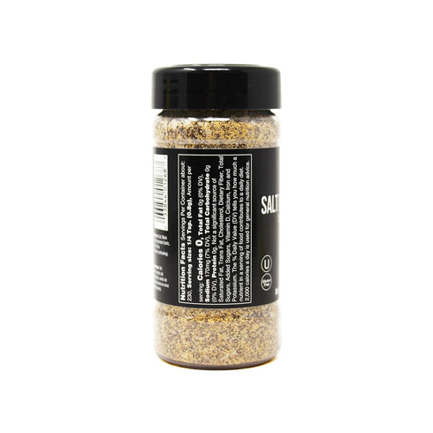 6.5 oz Badia Salt Pepper Garlic Seasoning, - All Purpose Spice Blend for Rubs, Beef, Chicken, Steak, Vegetables