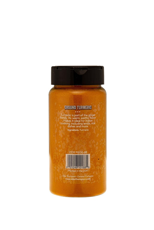 Olde Thompson Ground Turmeric - Spice Shaker, 5.3 Ounce for Cooking and Seasoning