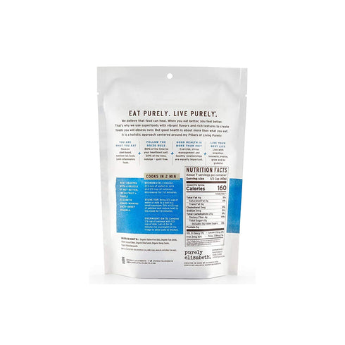 10 oz (Pack 3) Purely Elizabeth Organic Superfood Oatmeal Original