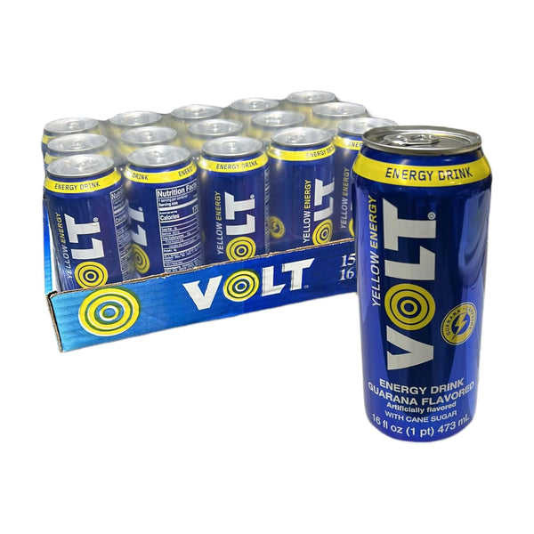 VOLT Energy Drink (16 fl. oz. Case, Guarana)