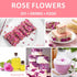 Goofoo Dried Rose Buds Rose Tea, Edible Whole Dry Roses, Premium Loose Leaf Herbal Tea, Ideal for Gift - 2.8 oz