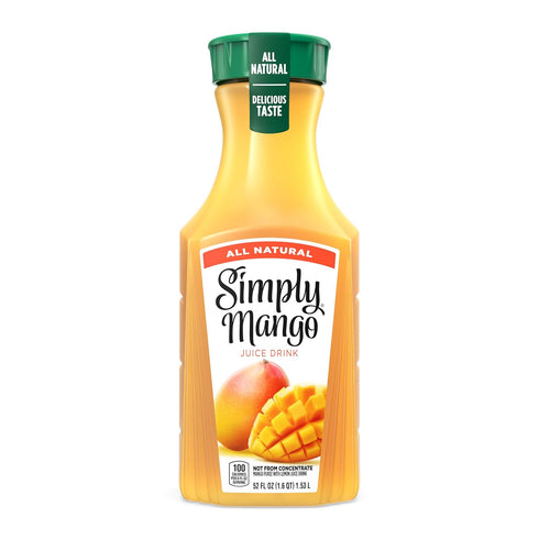 SIMPLY MANGO JUICE DRINK 52oz