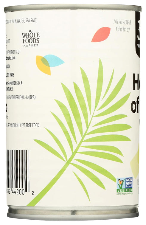 365 14.1 by Whole Foods Market, Whole Hearts Of Palm, Ounce