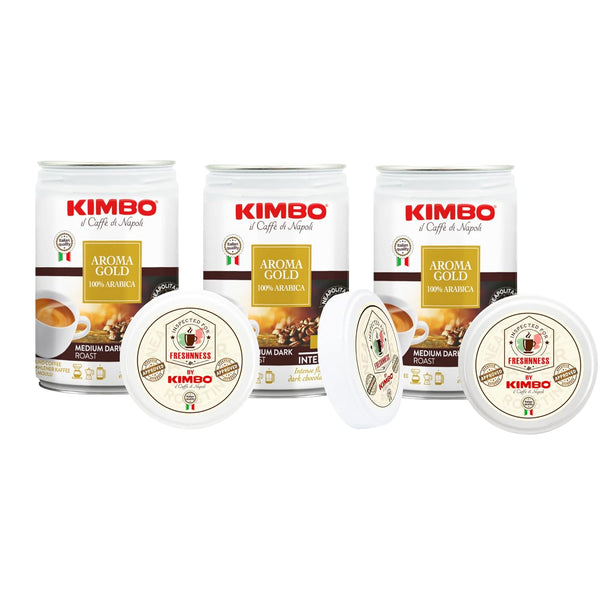 Kimbo Aroma Gold 100% Arabica Ground Coffee | Medium Dark Roast |